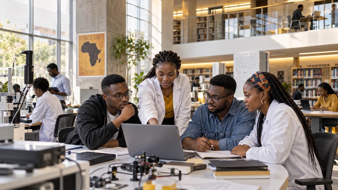 University research facility representing connected learning environments